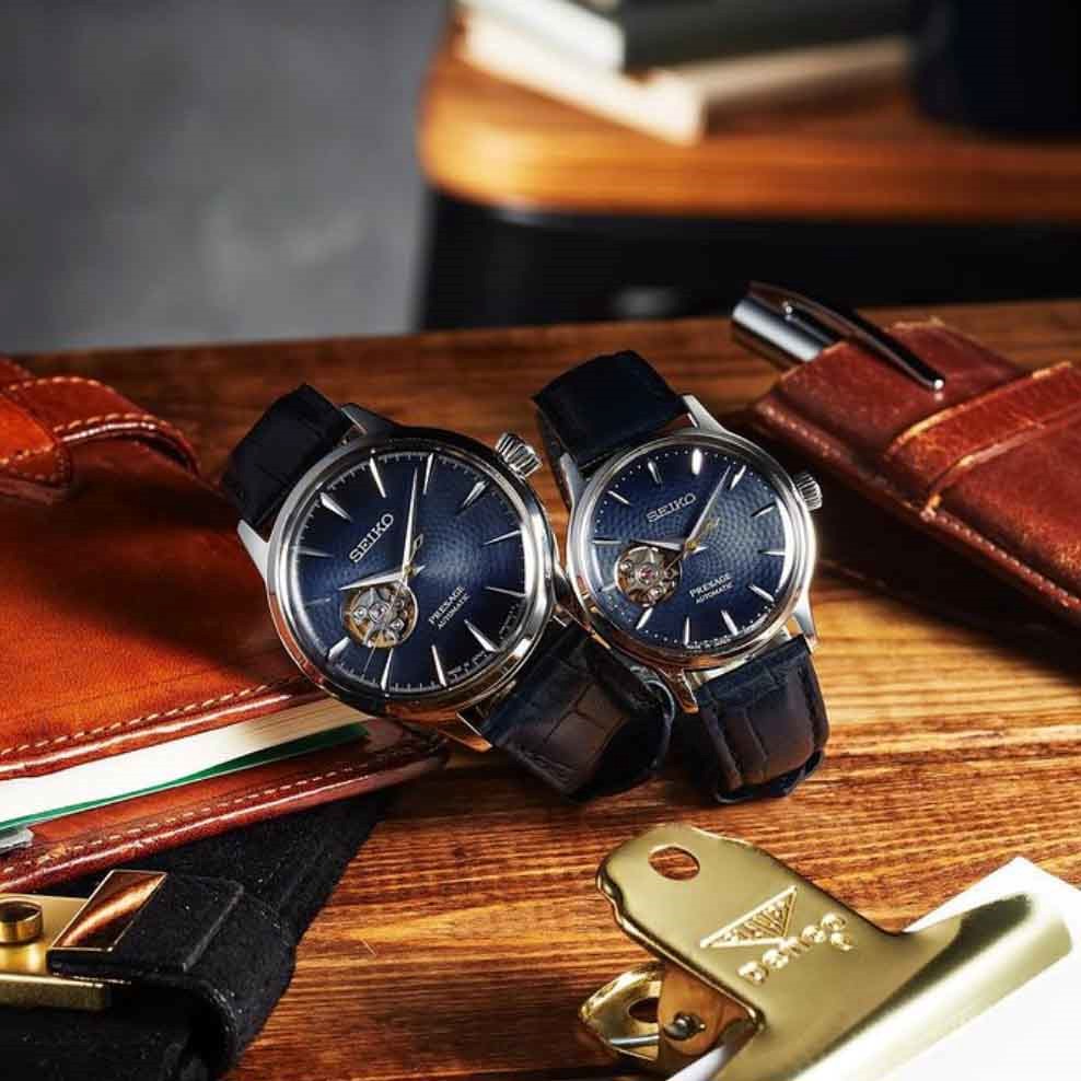 Twee seiko horloges voor dame en heer. Verkijgbaar bij Juwelier Ed Ydo